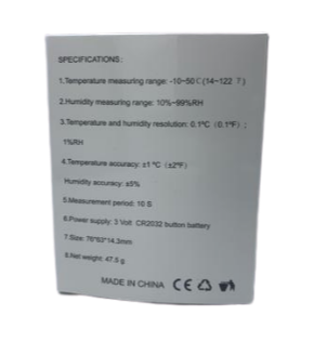 Digital Thermometer & Hygrometer