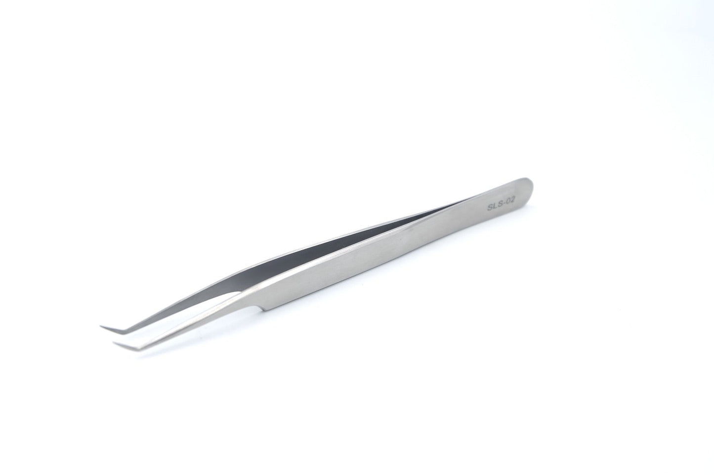 Sydney Lash Supplies Curved Straight Angle tweezers SLS-02